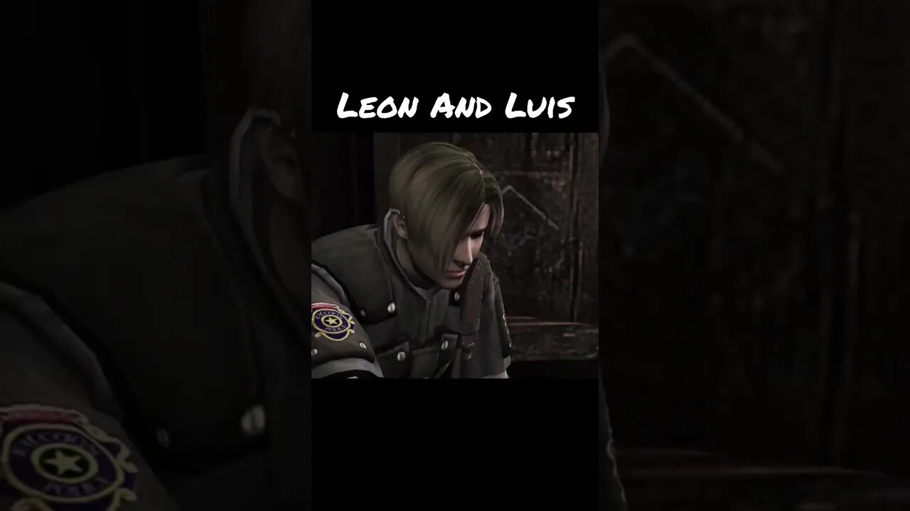 Leon Meets Luis For The First Time | Resident Evil 4 #gaming #residentevil4 #shorts