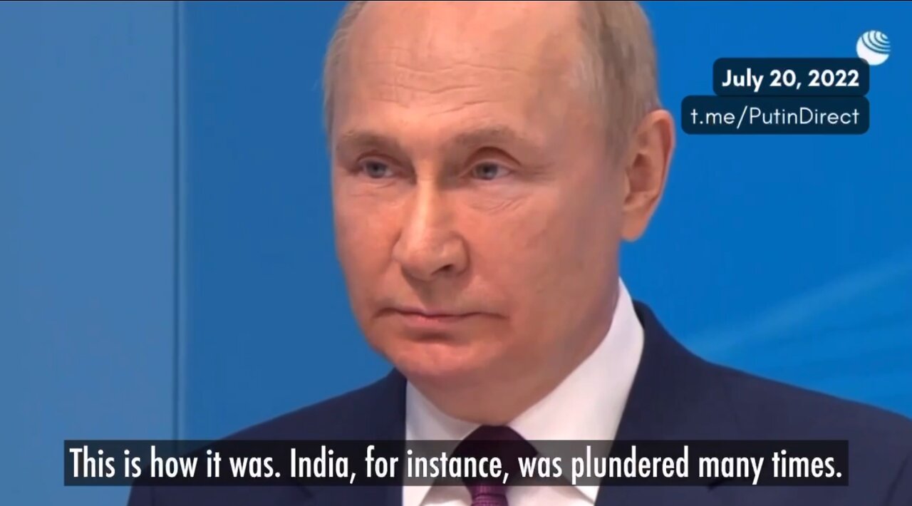 President Putin blasts the globalist liberal order