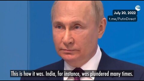 President Putin blasts the globalist liberal order