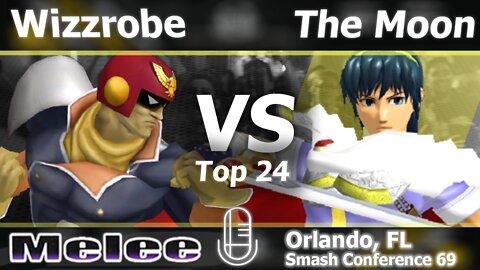 Wizzrobe (C. Falcon) vs. MSF|The Moon (Marth) - Melee Top 24 - SC:69