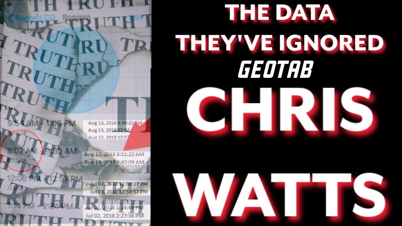 CHRIS WATTS - THE DATA THAT IMPLICATES THE COWORKERS