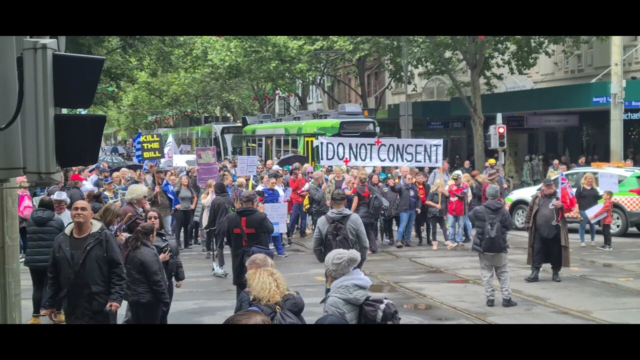 LIVE - Protest Melbourne NOW