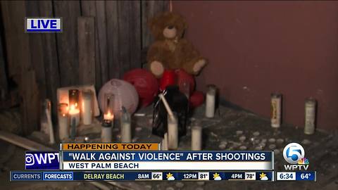 'Walk Against Violence' hopes to curb recent West Palm Beach violence