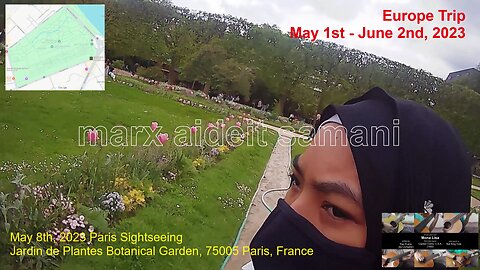 May 8th, 2023 - 17a Jardin des Plantes 75005 Paris, France.