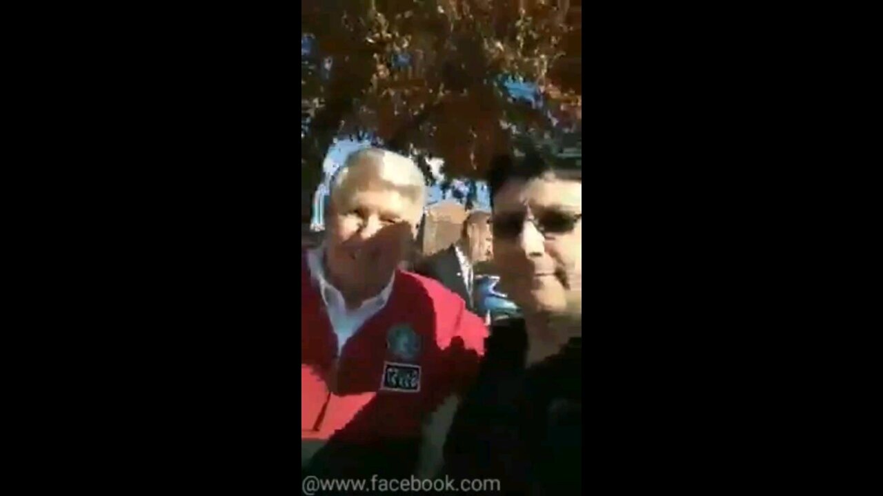 Missouri Governor Mike Parson and I on Veterans Day 2021 St.Charles MO.
