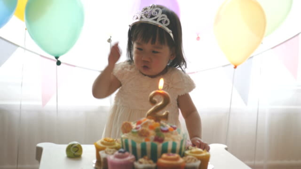 Qute Baby 👶 HAPPY BIRTHDAY🎉🎂 CAKE VIDEO||#viral