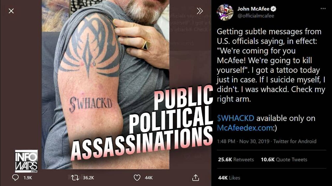 The Next Globalist Phase: Massive Public Political Assassinations