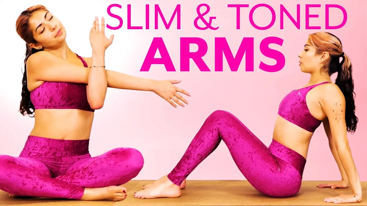 Slim Down Your Arms & Build Toned Definition Muscles, Lose Arm Fat Workout for Beginners w/ Alex