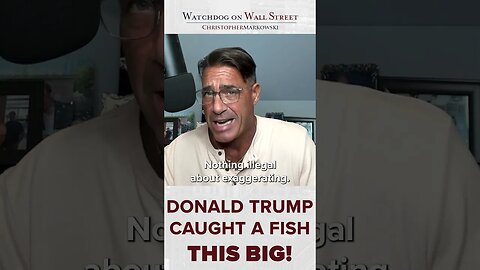 Trump Says He Caught a Fish THIS Big