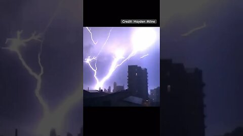MASSIVE Lightning in Australia #weather
