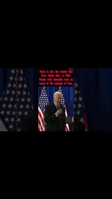 Joe Biden tells a tall tale about his uncle Frank and his father.