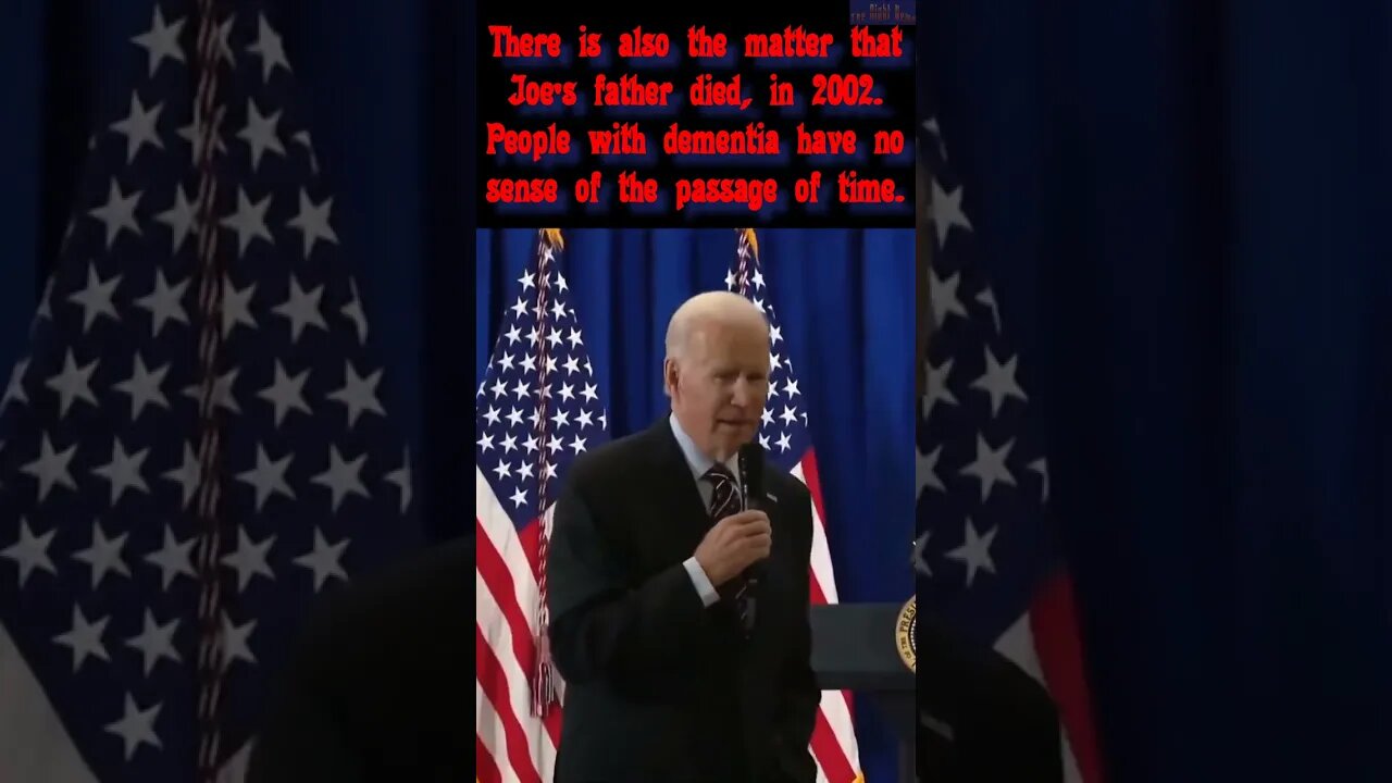 Joe Biden tells a tall tale about his uncle Frank and his father.