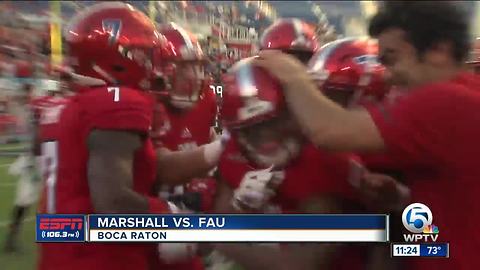 FAU Knocks Off Marshall To Extend Winning Streak