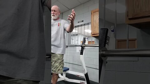 Big Bench Monday and special lift at the end, Crazy 🤪 old man