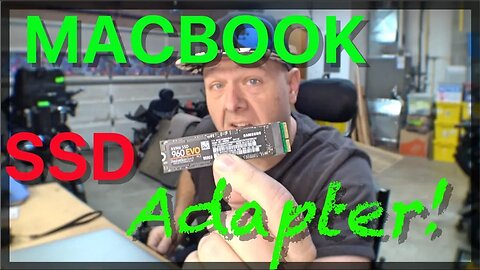 Using a NON-Apple SSD in a Macbook! | Adapter Test