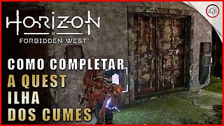 Horizon Forbidden West, Como completar a Ques Ilha dos Cumes | super dica PT-BR