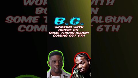 B.G. Hot Boy Rapper Droppin New Album Oct 6th Boosie Badazz Does Collab