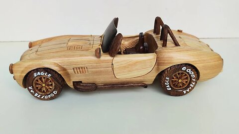 Shelby Cobra 427 Build | Amazing Woodworking Skills