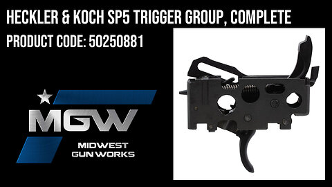 Heckler & Koch SP5 Trigger Group, Complete - 50250881