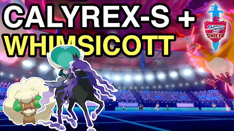 A popular Calyrex-Shadow + Whimsicott Team • VGC Series 8 • Pokemon Sword & Shield Ranked Battles