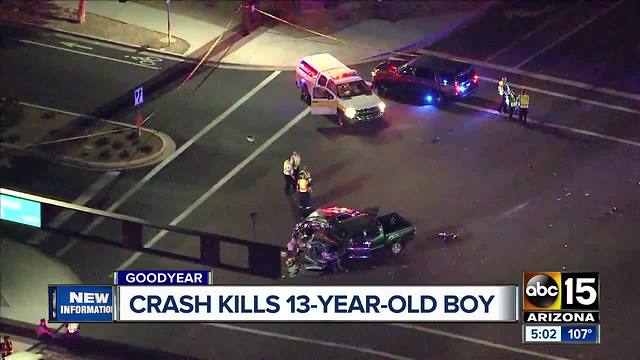 Off-duty firefighter responds to Goodyear crash that killed teen
