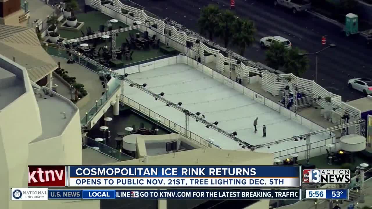 Cosmopolitan ice rink returns
