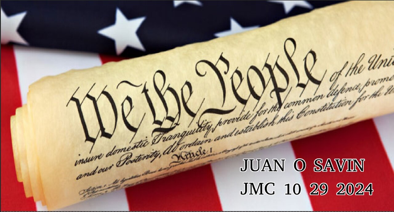 JUAN O SAVIN- Reminders BE AWARE & BE PREPARED- JMC 10 29 2024