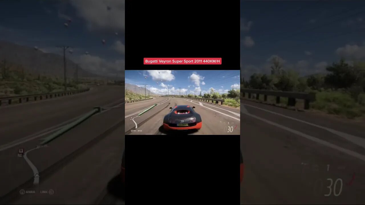Forza Horizon 5 Bugatti Veyron Super Sport 2011 440KM