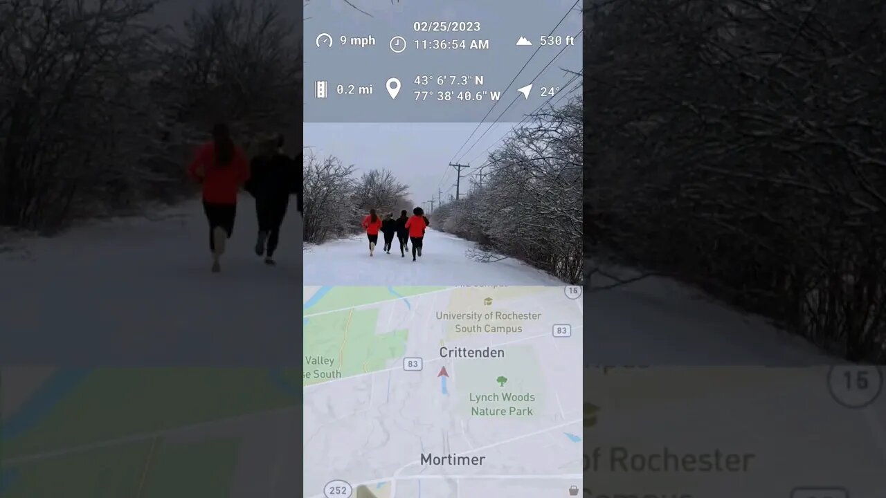 a cold Saturday morning on the Lehigh Valley Trail