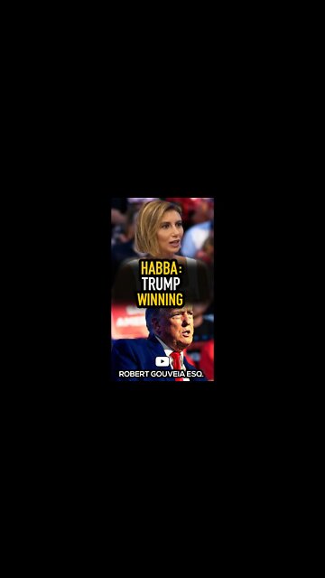Habba: Trump is AHEAD of the Polls, Everytime Dems Knocks Him Down #shorts