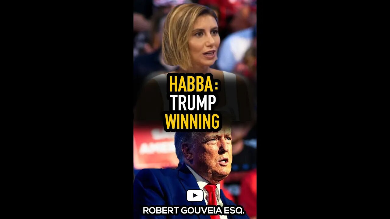Habba: Trump is AHEAD of the Polls, Everytime Dems Knocks Him Down #shorts
