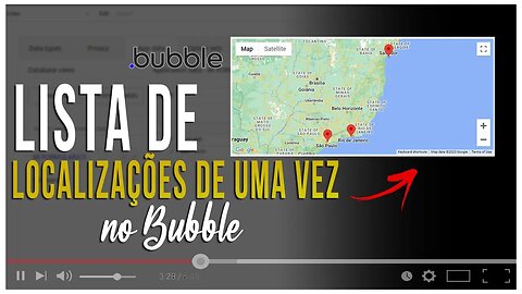 Como puxar várias localizações de vez no mapa com o bubble