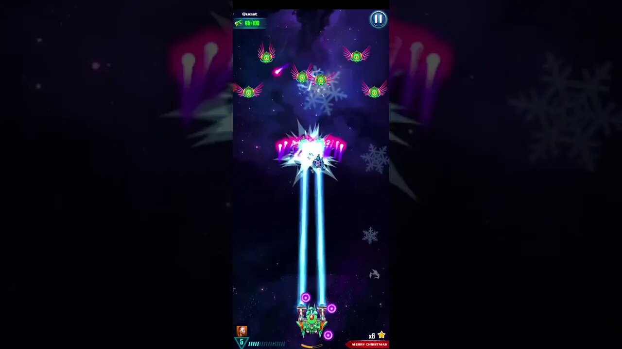 Galaxy Attack Alien Shooter - Merry Christmas - Happy New Year 2023 Event - Level 11 of 20