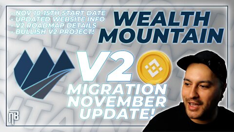 NOVEMBER UPDATE! | Wealth Mountain V2 #defi #crypto #passiveincome #busd