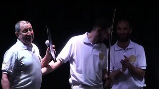 Chamada aos formandos - Formatura Festival Capoeira de Valor 2018