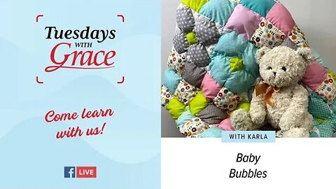 Tuesdays with Grace: Baby Bubbles