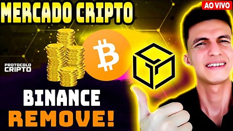 🟢 BINANCE REMOVE 11 PARES DE CRIPTOMOEDAS