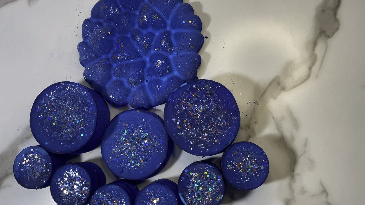 Blue Chalk Crush Satisfying SleepAid