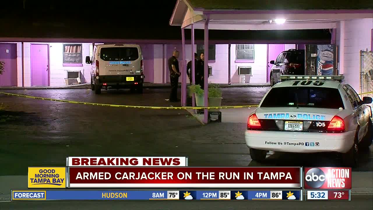 Police investigating shooting and carjacking in Seminole Heights