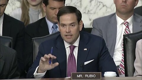 Rubio questions former FBI Director James Comey