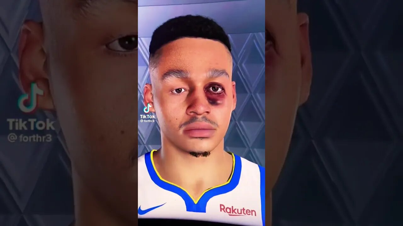 Draymond Green Vs Jordan Poole Fight + Drippy Facescan🤯 #nba #shorts #sports #2k23