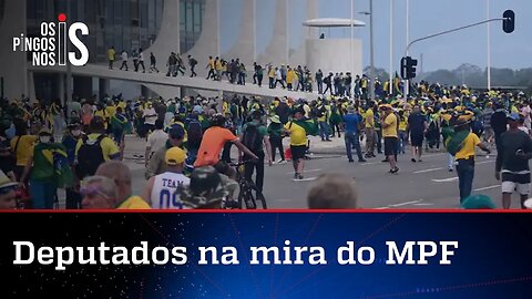 MPF quer investigação de deputados por incitação a invasões no 8 de janeiro