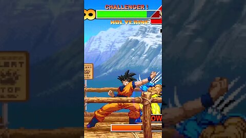 #marvel vs #capcom vs #dragonball #goku vs #wolverine #gaming #videogame #youtubeshorts #game