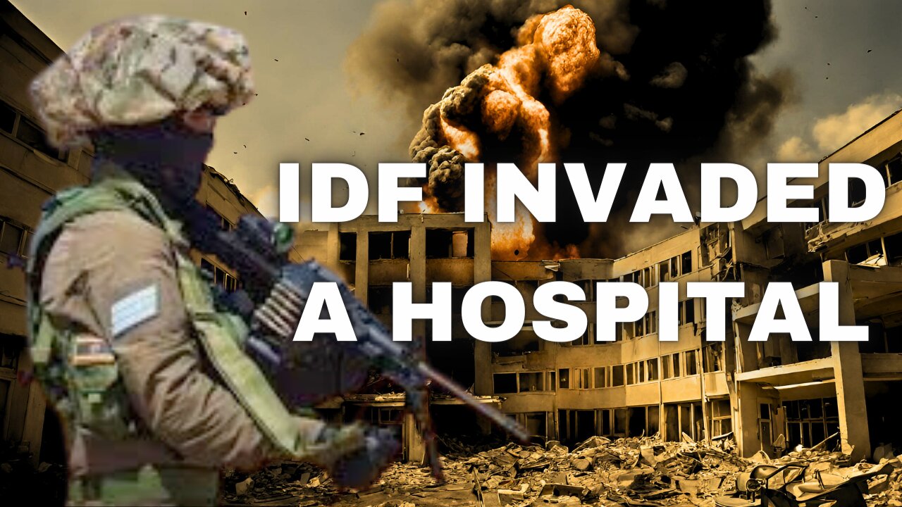 Why did Israel invade hospitals again?