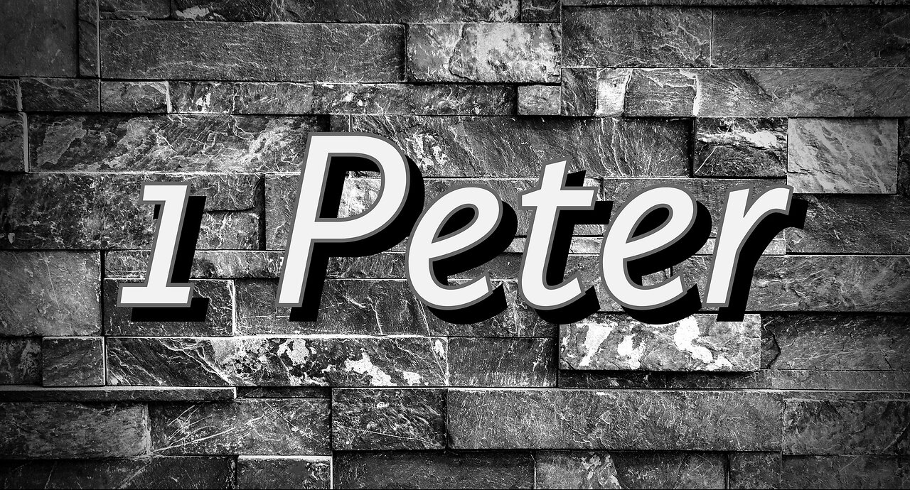 Bible study on 1 Peter "Hereunto were ye called" (ch2 pt4)