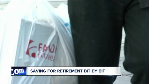 Saving for retirement bit by bit