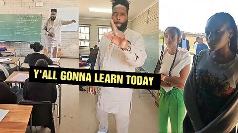 Dr Umar: Classroom Takeover SOUTH AFRICA