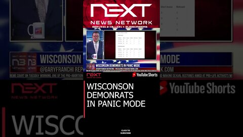 WISCONSON DEMONRATS IN PANIC MODE #shorts