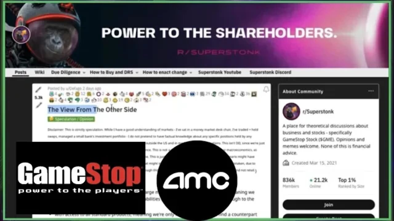 AMC STOCK - THIS DD IS A MUST WATCH FOR EVERYONE 🚨