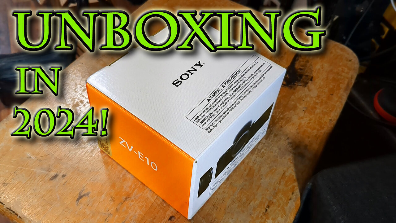 SONY ZV-E10 Camera Unboxing in 2024!